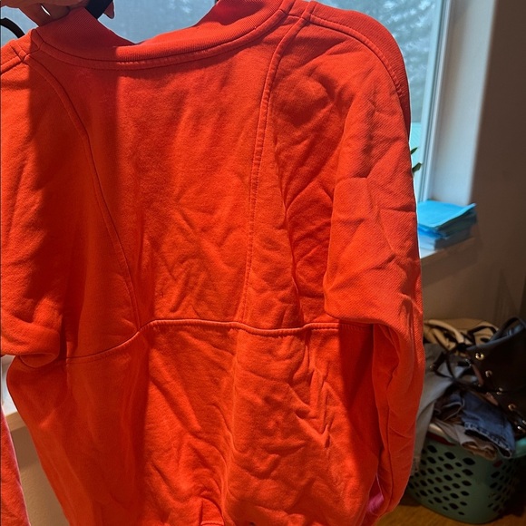 Vintage Columbia Coral and Blue Snap Pullover - Picture 3 of 4